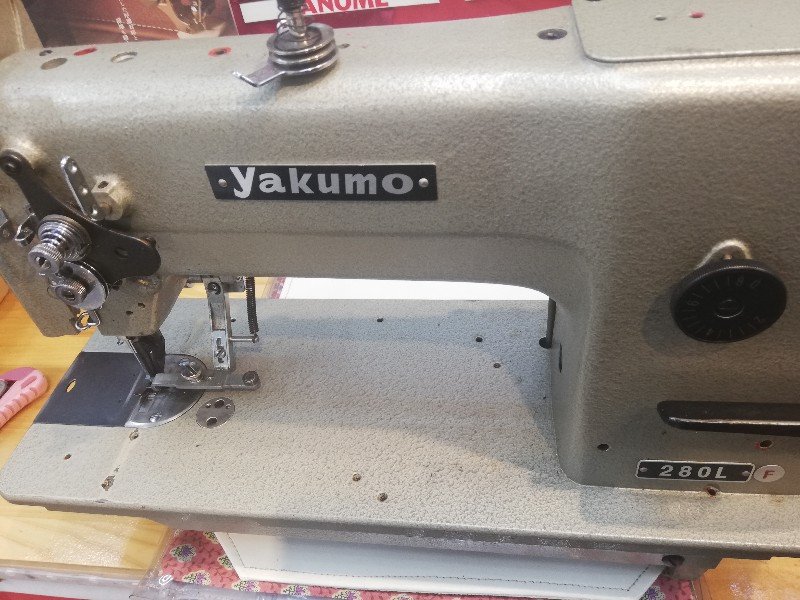 大口注文yakumo ヤクモ　腕ミシン　DEU-750 上下送り　工業用ミシン　職業　実働　レザークラフト縫製 その他